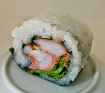 Rolinho PAC: Paté, alface & camarão