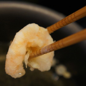 Sushi de Tempura de camarão